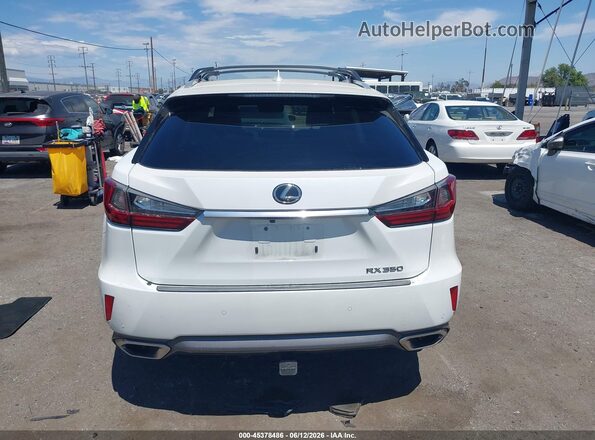 2T2ZZMCAXGC031535 2016 LEXUS RX 350 White 