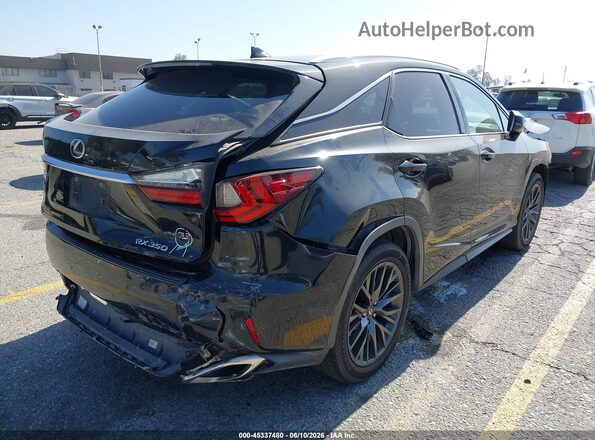 2T2ZZMCAXHC043749 2017 LEXUS RX 350 Black Задня права чверть