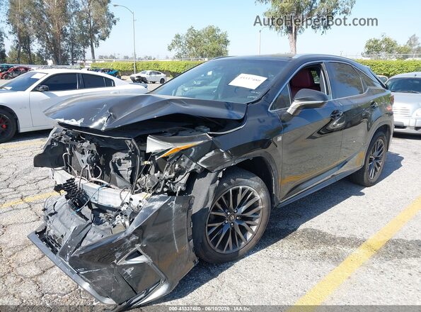 2T2ZZMCAXHC043749 2017 LEXUS RX 350 Black Передня ліва чверть