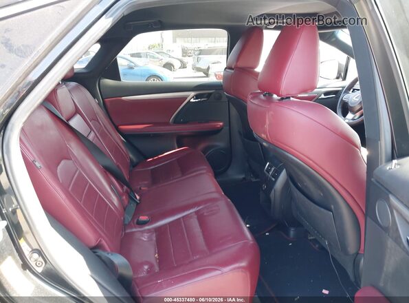 2T2ZZMCAXHC043749 2017 LEXUS RX 350 Black Вид наклейки з VIN-кодом