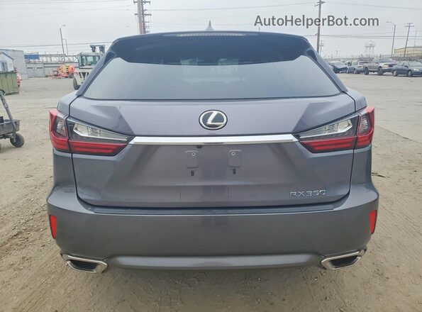 2T2ZZMCAXHC075648 2017 LEXUS RX Charcoal Հետևի տեսք