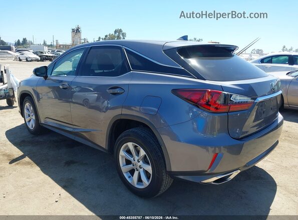 2T2ZZMCAXHC084589 2017 LEXUS RX 350 Gray Trasero izquierdo