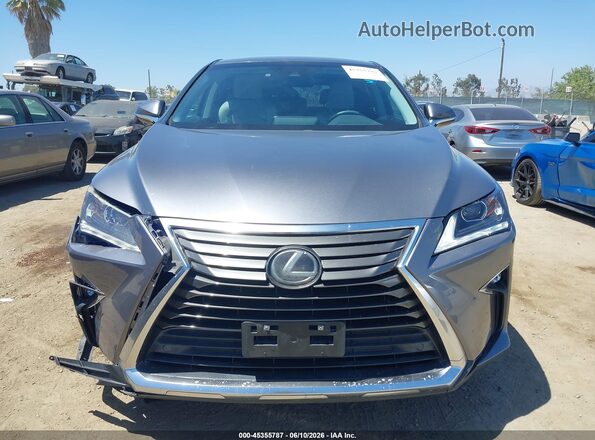 2T2ZZMCAXHC084589 2017 LEXUS RX 350 Gray Vista del salpicadero