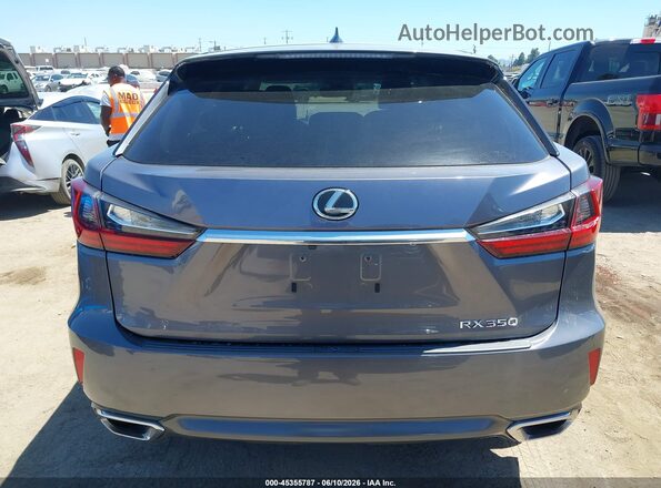 2T2ZZMCAXHC084589 2017 LEXUS RX 350 Gray 