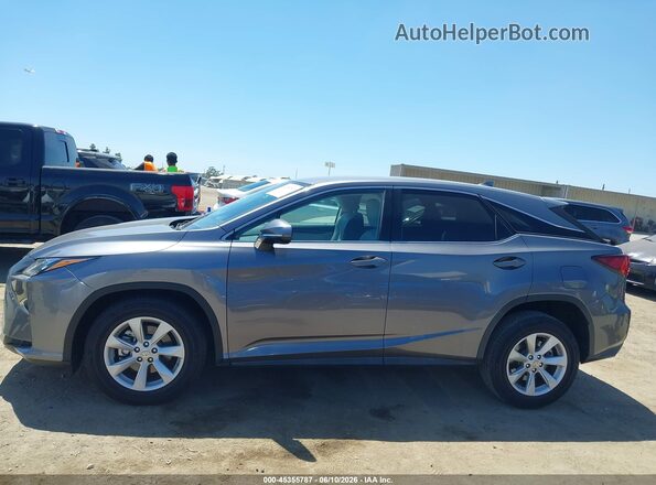 2T2ZZMCAXHC084589 2017 LEXUS RX 350 Gray Vista interior trasera