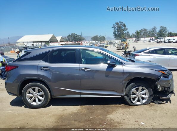 2T2ZZMCAXHC084589 2017 LEXUS RX 350 Gray Vista del cuadro de instrumentos