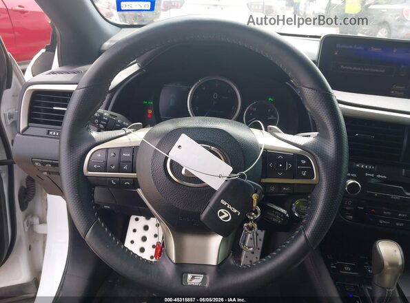 2T2ZZMCAXHC087248 2017 LEXUS RX 350 White Dashboard view