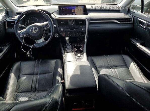 2T2ZZMCAXHC090375 2017 LEXUS RX Black წინა პანელის ხედი
