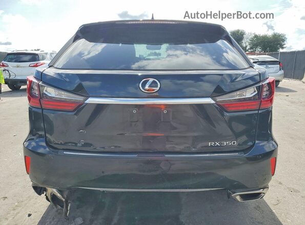 2T2ZZMCAXHC090375 2017 LEXUS RX Black უკანა ხედი