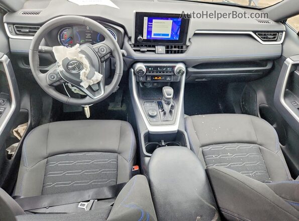 2T34WRFV2RW226931 2024 TOYOTA RAV4 Black Dashboard view