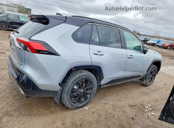 2T35WRFV6RW215287 2024 TOYOTA RAV4 Silver Задня права чверть