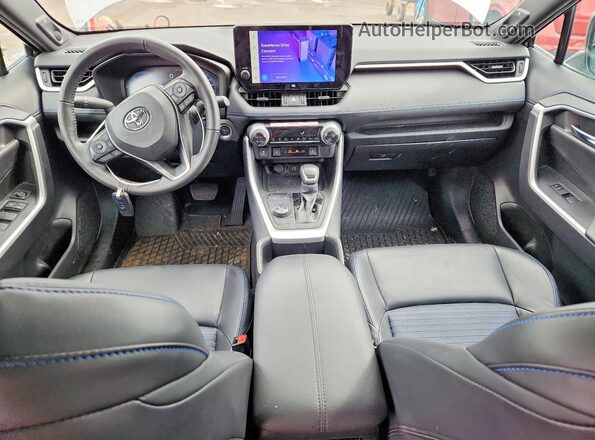 2T35WRFV6RW215287 2024 TOYOTA RAV4 Silver Вид панелі приладів