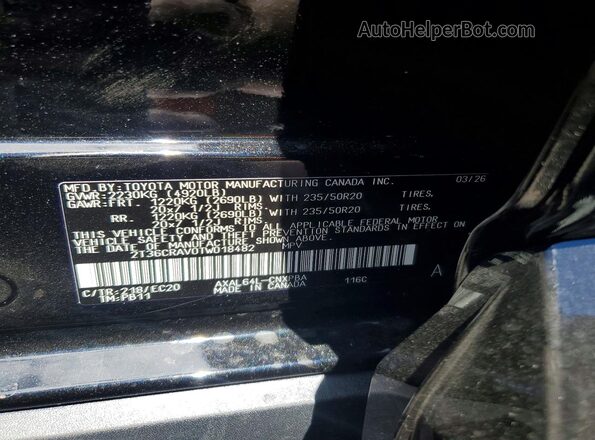 2T36CRAV0TW018482 2026 TOYOTA RAV4 Black 