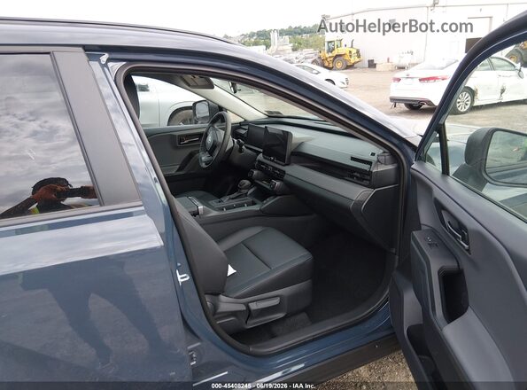 2T36CRAV1TC004592 2026 TOYOTA RAV4 Dark Blue Widok wnętrza z przodu
