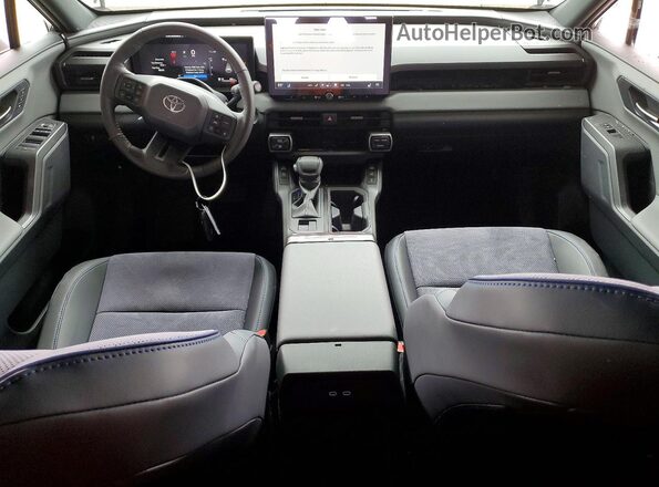 2T36CRAV1TW000492 2026 TOYOTA RAV4 Black Dashboard view