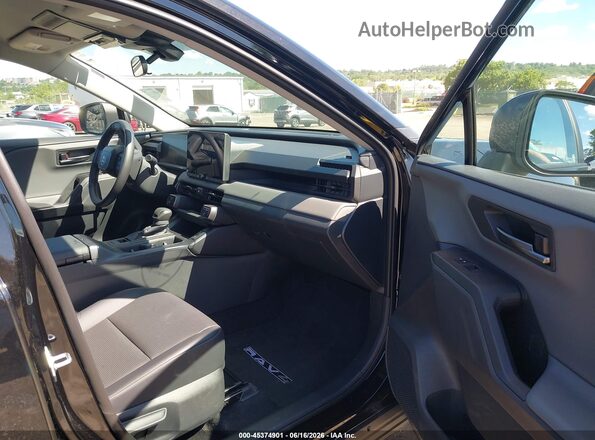 2T36CRAV2TC017447 2026 TOYOTA RAV4 Black Front interior view