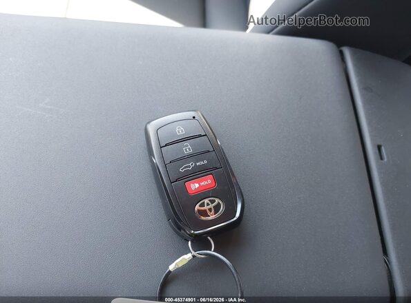 2T36CRAV2TC017447 2026 TOYOTA RAV4 Black Dashboard view