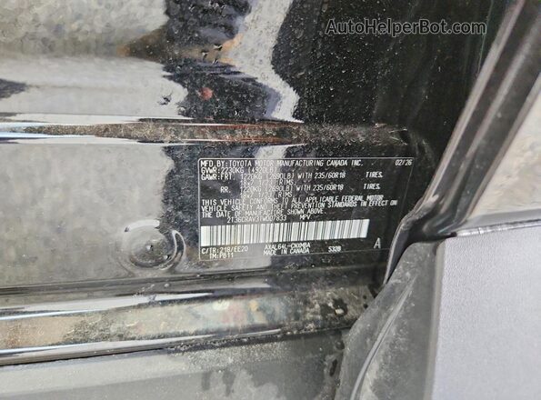 2T36CRAV3TW007833 2026 TOYOTA RAV4 Black 