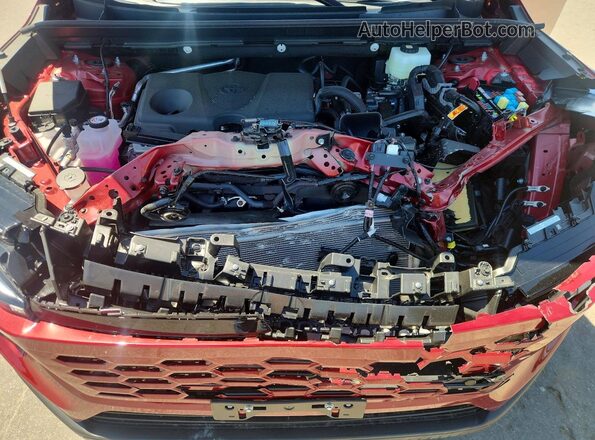 2T36CRAV3TW031923 2026 TOYOTA RAV4 Красный Вид задней части салона