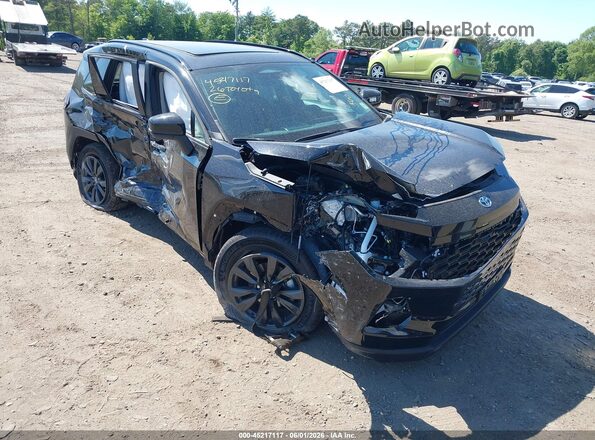 2T36CRAV8TW032436 2026 TOYOTA RAV4 Black Front view