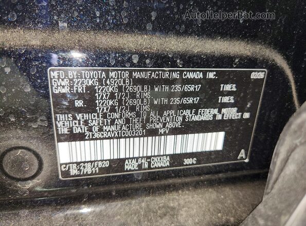 2T36CRAVXTC003201 2026 TOYOTA RAV4 Black 