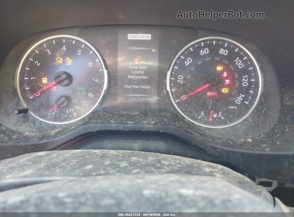 2T3A1RFV0MC179927 2021 TOYOTA RAV4 Black Հետևի նստատեղերի տեսք