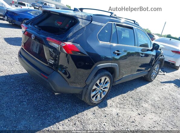 2T3A1RFV0MC179927 2021 TOYOTA RAV4 Black Հետևի աջ