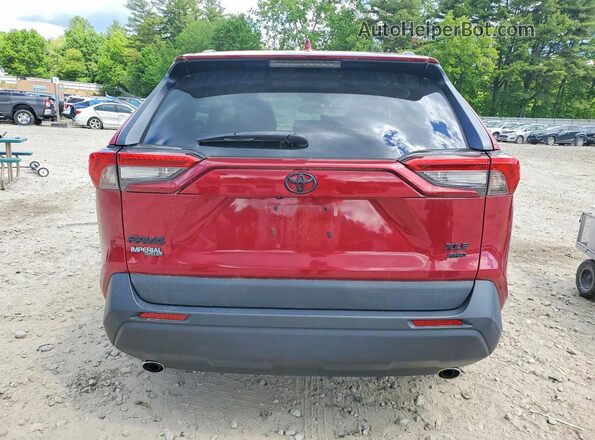 2T3A1RFV0MW184365 2021 TOYOTA RAV4 Red Vista trasera