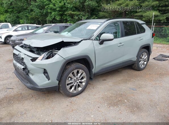 2T3A1RFV0MW192255 2021 TOYOTA RAV4 Gray Front left