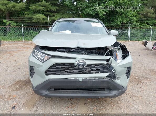 2T3A1RFV0MW192255 2021 TOYOTA RAV4 Gray Instrument cluster view