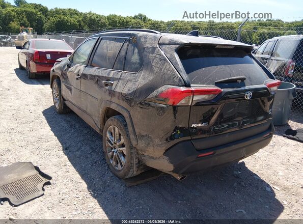 2T3A1RFV0MW198363 2021 TOYOTA RAV4 Black უკანა მარცხენა