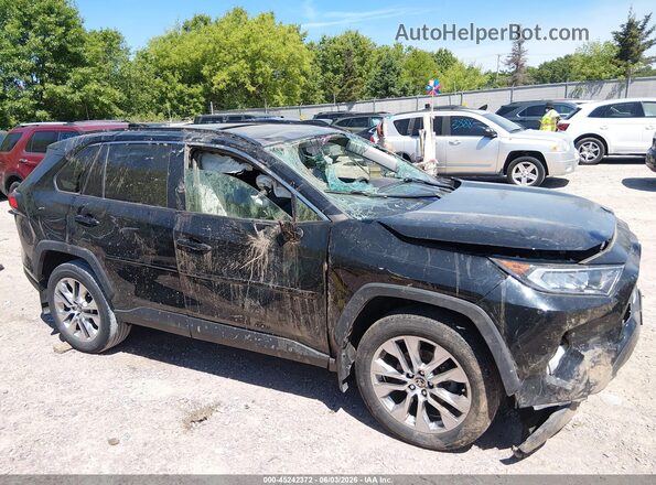 2T3A1RFV0MW198363 2021 TOYOTA RAV4 Black სალონის 360-გრადუსიანი ხედი