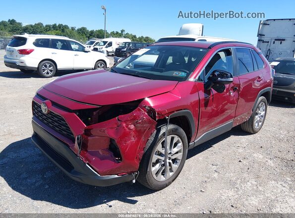 2T3A1RFV1LW138493 2020 TOYOTA RAV4 Red Przód lewy