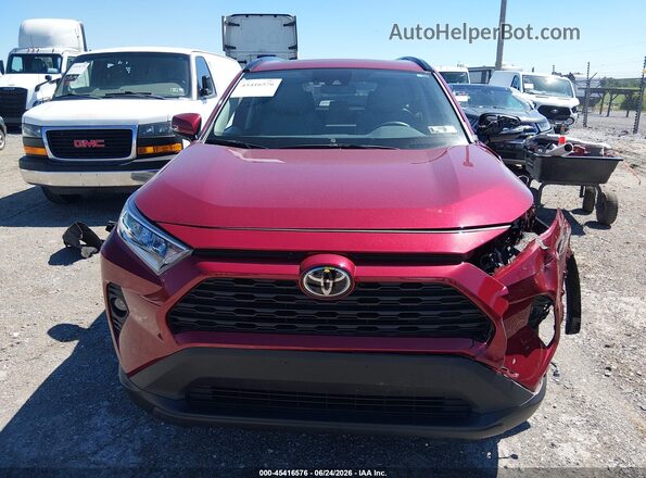 2T3A1RFV1LW138493 2020 TOYOTA RAV4 Red Widok zestawu wskaźników