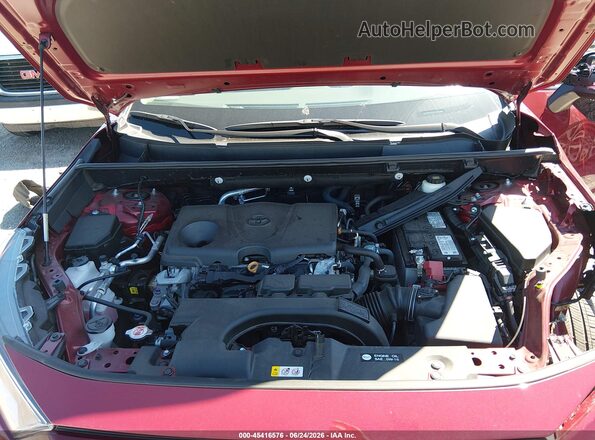 2T3A1RFV1LW138493 2020 TOYOTA RAV4 Red Widok z tyłu
