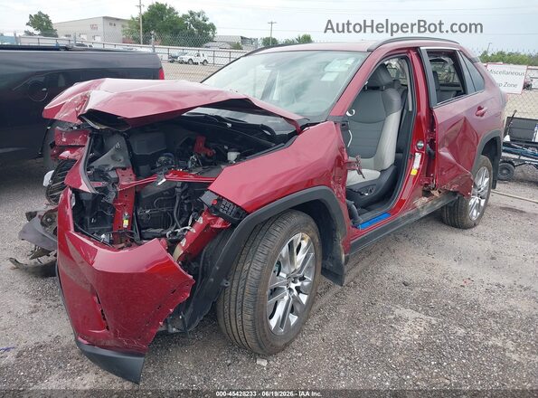 2T3A1RFV1PW390072 2023 TOYOTA RAV4 Темно-бордовый Передняя левая четверть