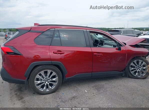 2T3A1RFV1PW390072 2023 TOYOTA RAV4 Темно-бордовый Вид задней части салона