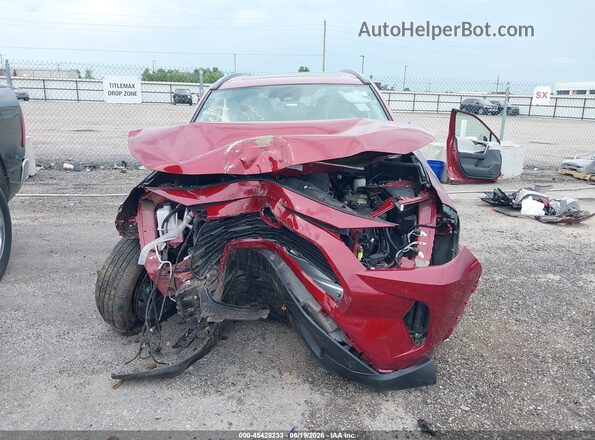 2T3A1RFV1PW390072 2023 TOYOTA RAV4 Темно-бордовый Вид щитка приборов