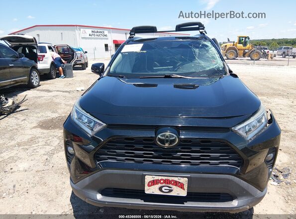 2T3A1RFV2KW046338 2019 TOYOTA RAV4 Black Widok wnętrza z tyłu