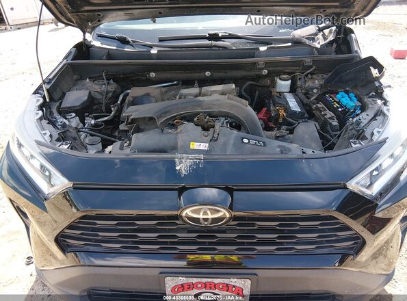2T3A1RFV2KW046338 2019 TOYOTA RAV4 Black Widok z tyłu