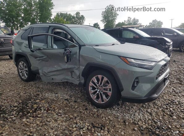 2T3A1RFV2NW268348 2022 TOYOTA RAV4 Gray Przód prawy