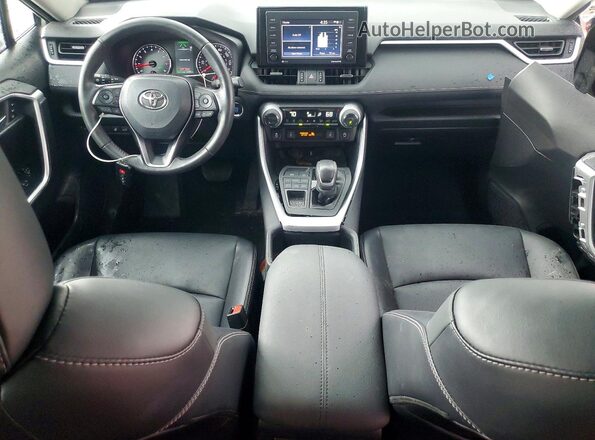 2T3A1RFV2NW268348 2022 TOYOTA RAV4 Gray Widok deski rozdzielczej
