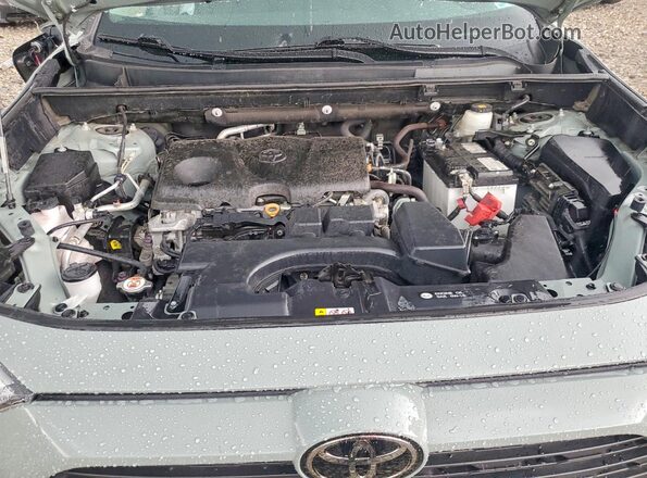 2T3A1RFV2NW268348 2022 TOYOTA RAV4 Gray Widok komory silnika