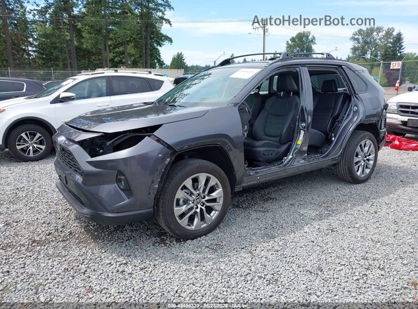 2T3A1RFV2SC507183 2025 TOYOTA RAV4 Gray Առջևի ձախ երեք քառորդ տեսարան