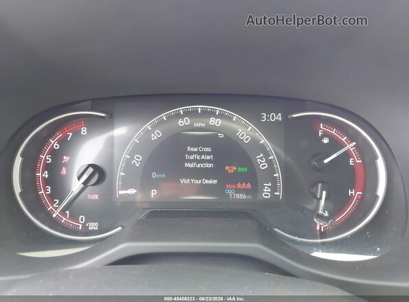 2T3A1RFV2SC507183 2025 TOYOTA RAV4 Gray Հետևի նստատեղերի տեսք