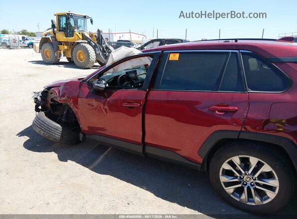 2T3A1RFV3MW180343 2021 TOYOTA RAV4 Темно-бордовый Вид спереди