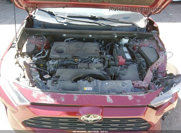 2T3A1RFV3MW180343 2021 TOYOTA RAV4 Темно-бордовый Вид сзади
