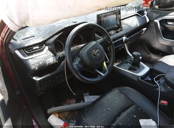 2T3A1RFV3MW180343 2021 TOYOTA RAV4 Темно-бордовый Панорамный вид салона 360°