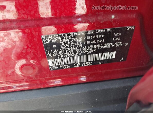 2T3A1RFV3SW565317 2025 TOYOTA RAV4 Champagne Engine compartment view