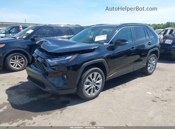 2T3A1RFV4NC294953 2022 TOYOTA RAV4 Черный Передняя левая четверть